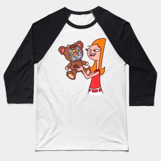 Candace Teddy Bear Baseball T-Shirt